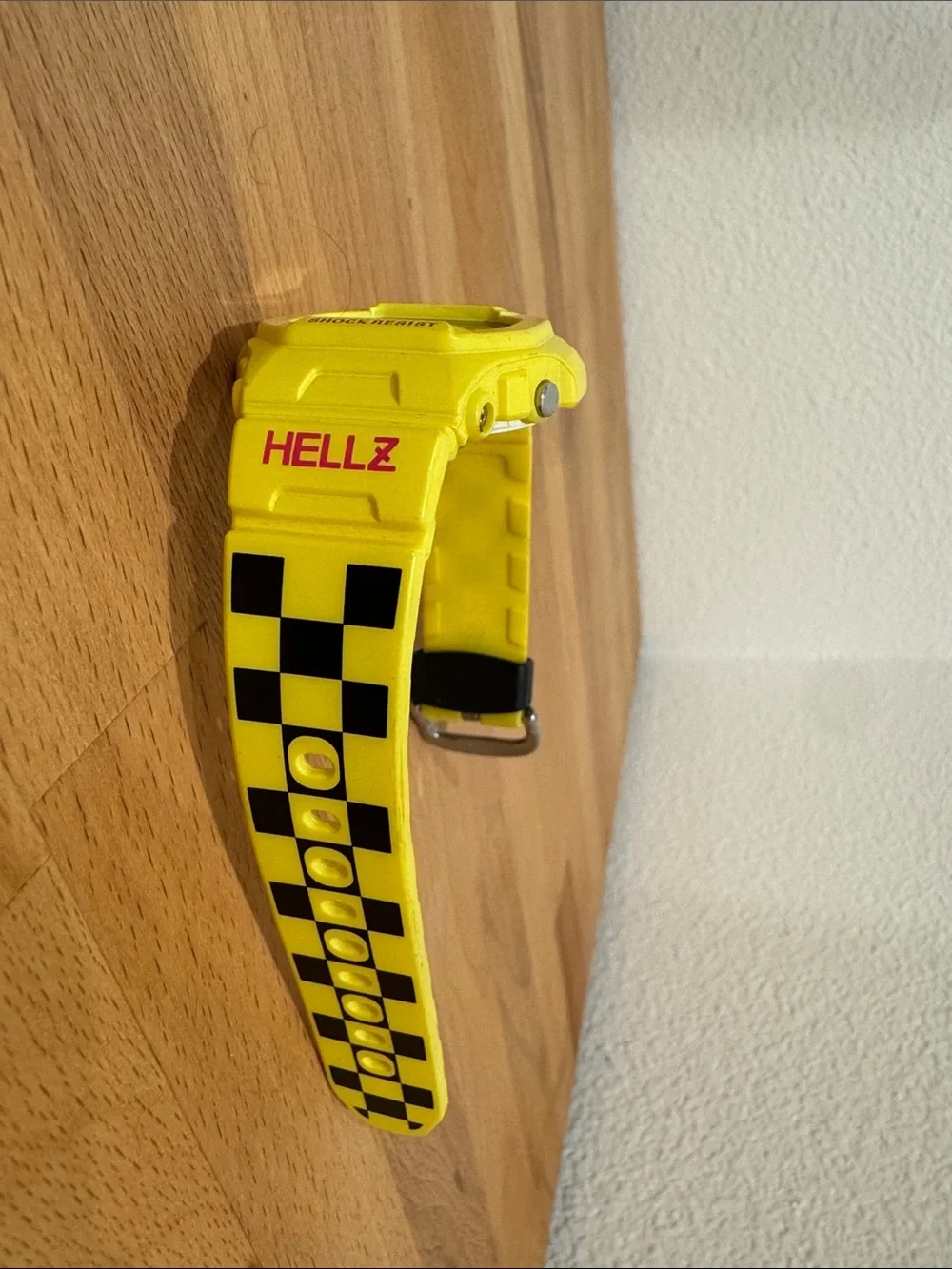 Casio Baby-G x Hellz Watch, yellow